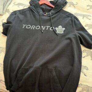 Fanatics Black Toronto Maple Leafs Pullover Hoodie